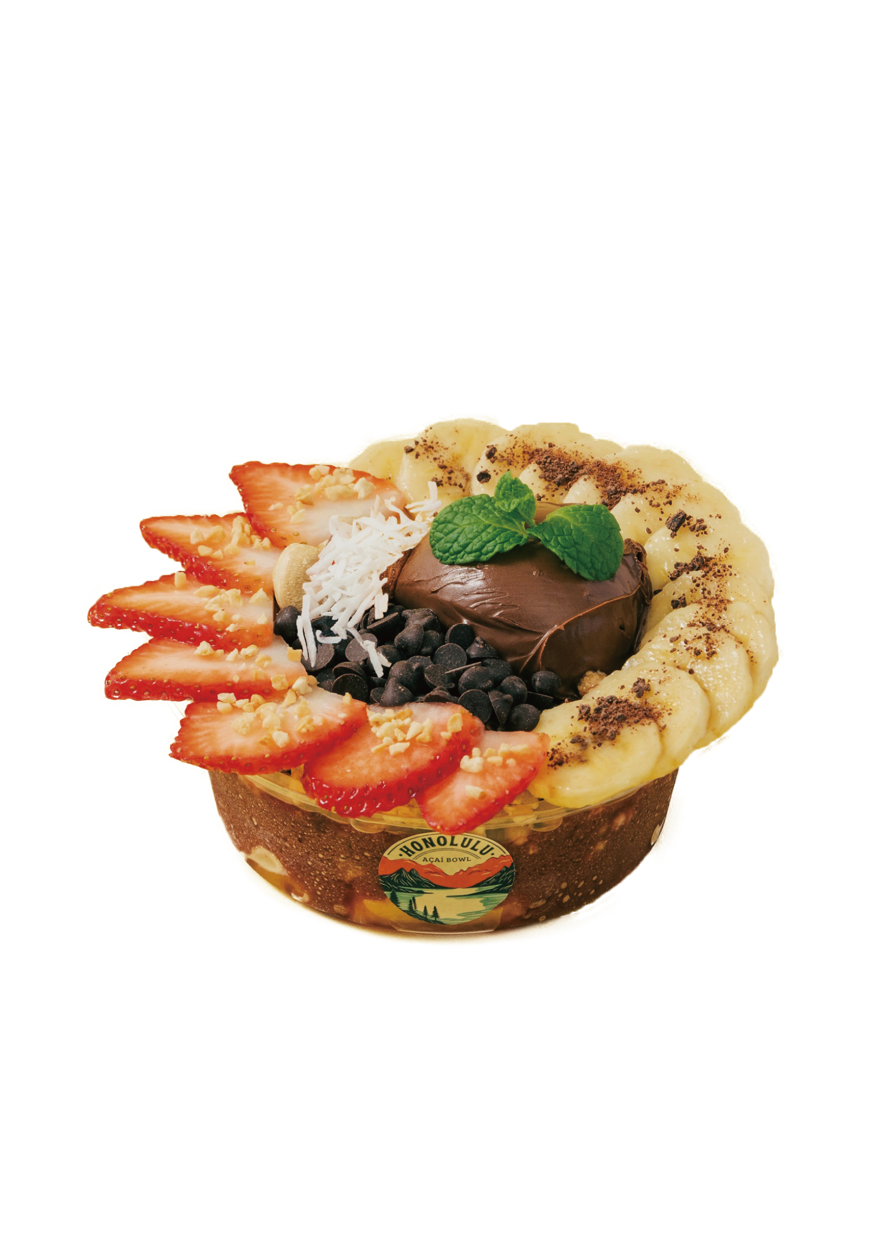 チョコヌテラアサイーボウル